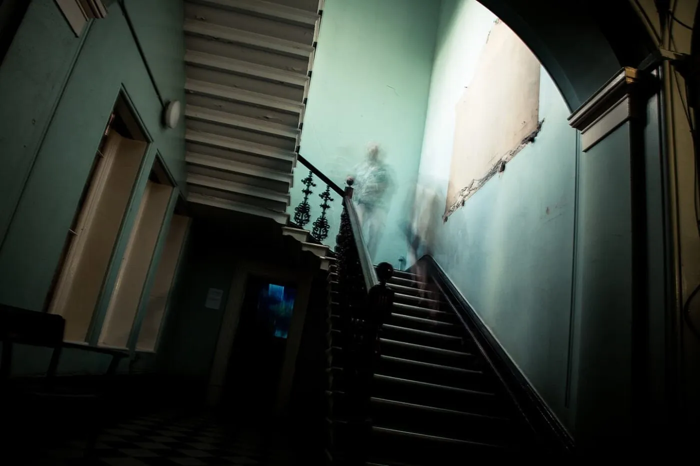 <strong>Compulsion</strong>, installation at St Clement’s Hospital, 2013. Photograph by Emma Crouch.